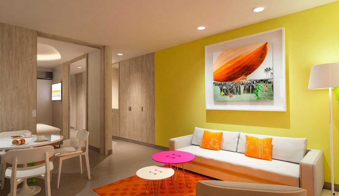 Swim up Pool Deck Level Connecting Suite